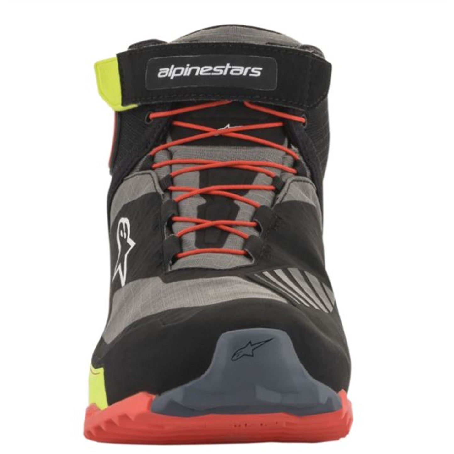 Alpinestars CR-X Drystar® Shoes - Black/Red/Yellow Fluorescent - US 14 [MPN: 2611820153814]_792899