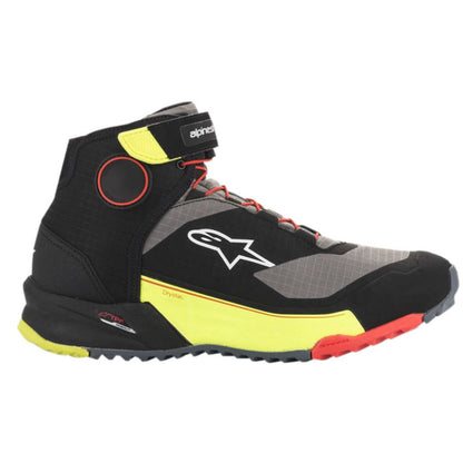 Alpinestars CR-X Drystar® Shoes - Black/Red/Yellow Fluorescent - US 14 [MPN: 2611820153814]_792879