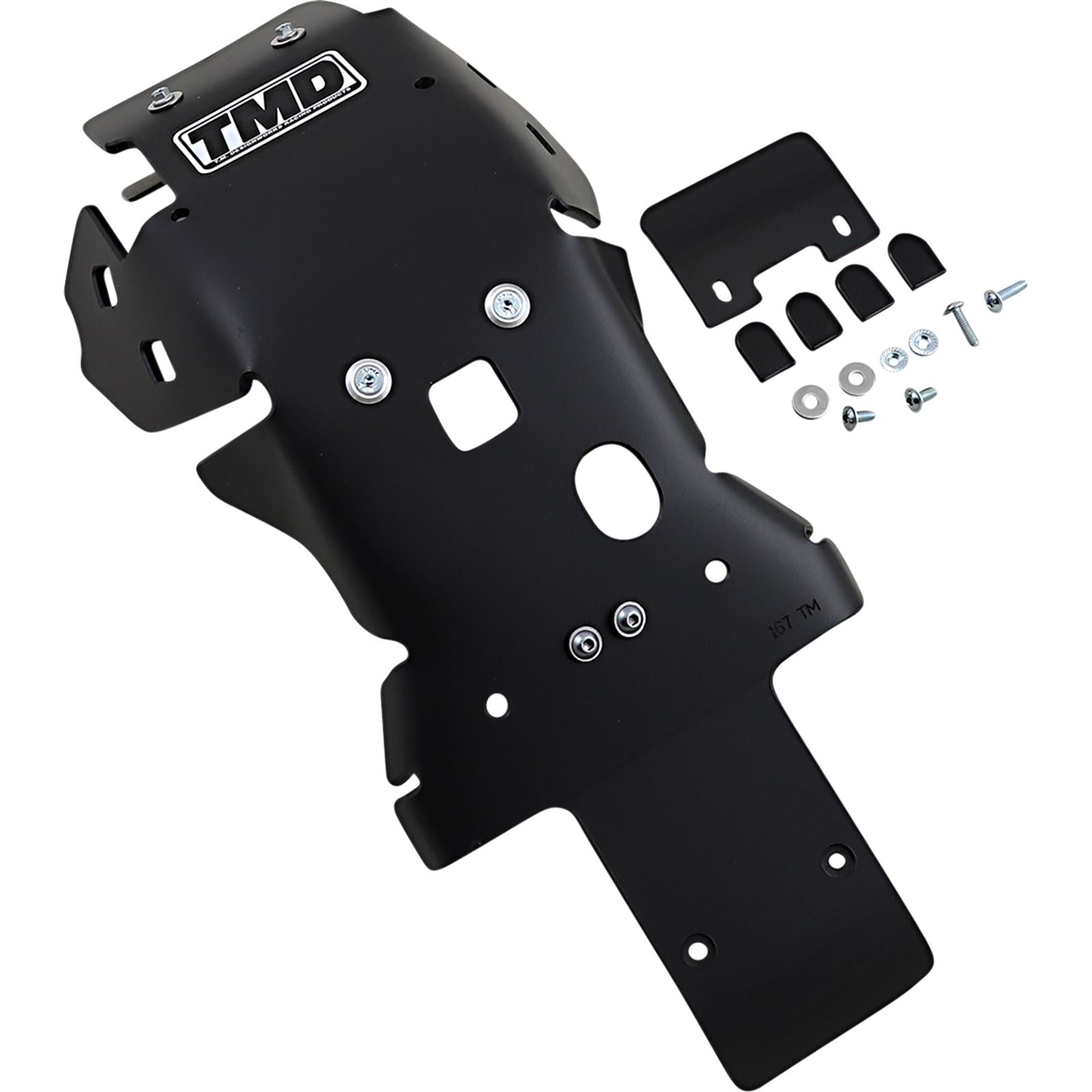 TM Design Works Skid Plate for KTM/Husqvarna - Black [MPN: KHLG-253-BK]_1049231
