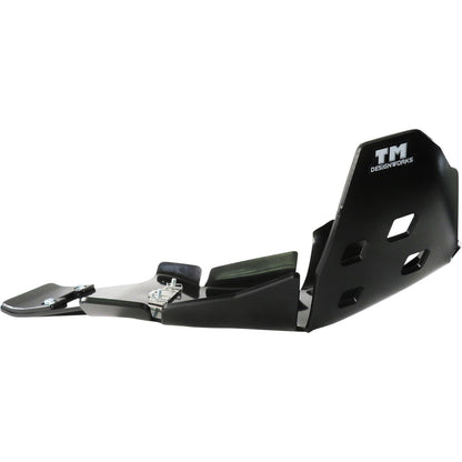 TM Design Works Skid Plate for Gas Gas/ Husqvarna/ KTM - Black [MPN: KHLG-359-BK]_1089439
