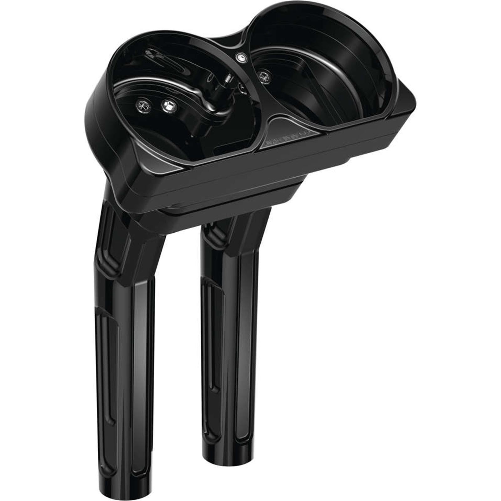 Arlen Ness Risers - Method - Kickback - 10" - Black 520-032_986266