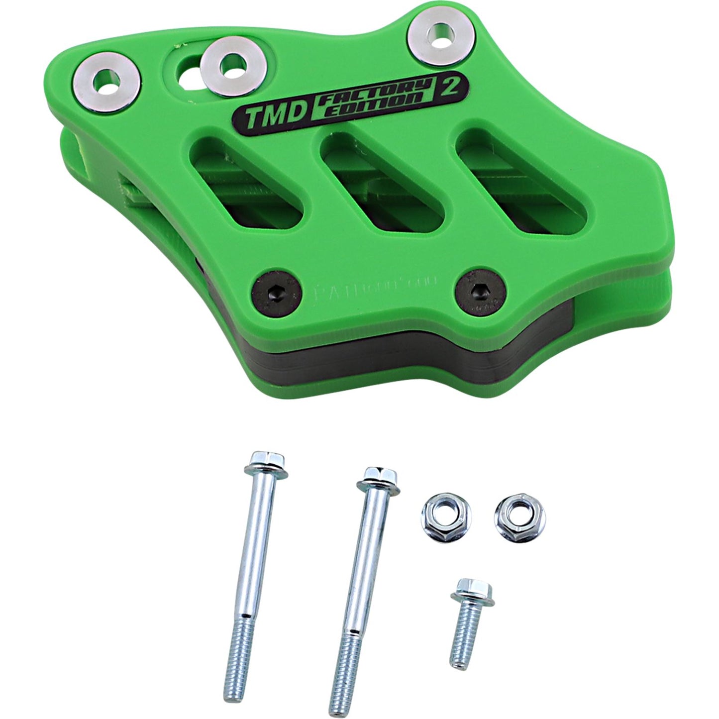 TM Design Works Chain Guide for Kawasaki - Green [MPN: RCG-KX5-GR]_1049284