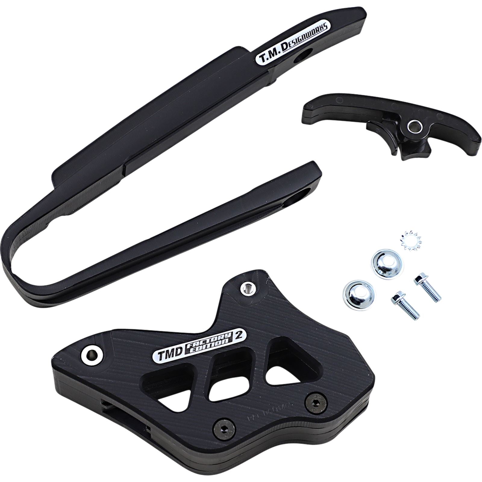 TM Design Works Chain Guide/Slider for KTM - Black [MPN: KTM-230-BK]_1049360
