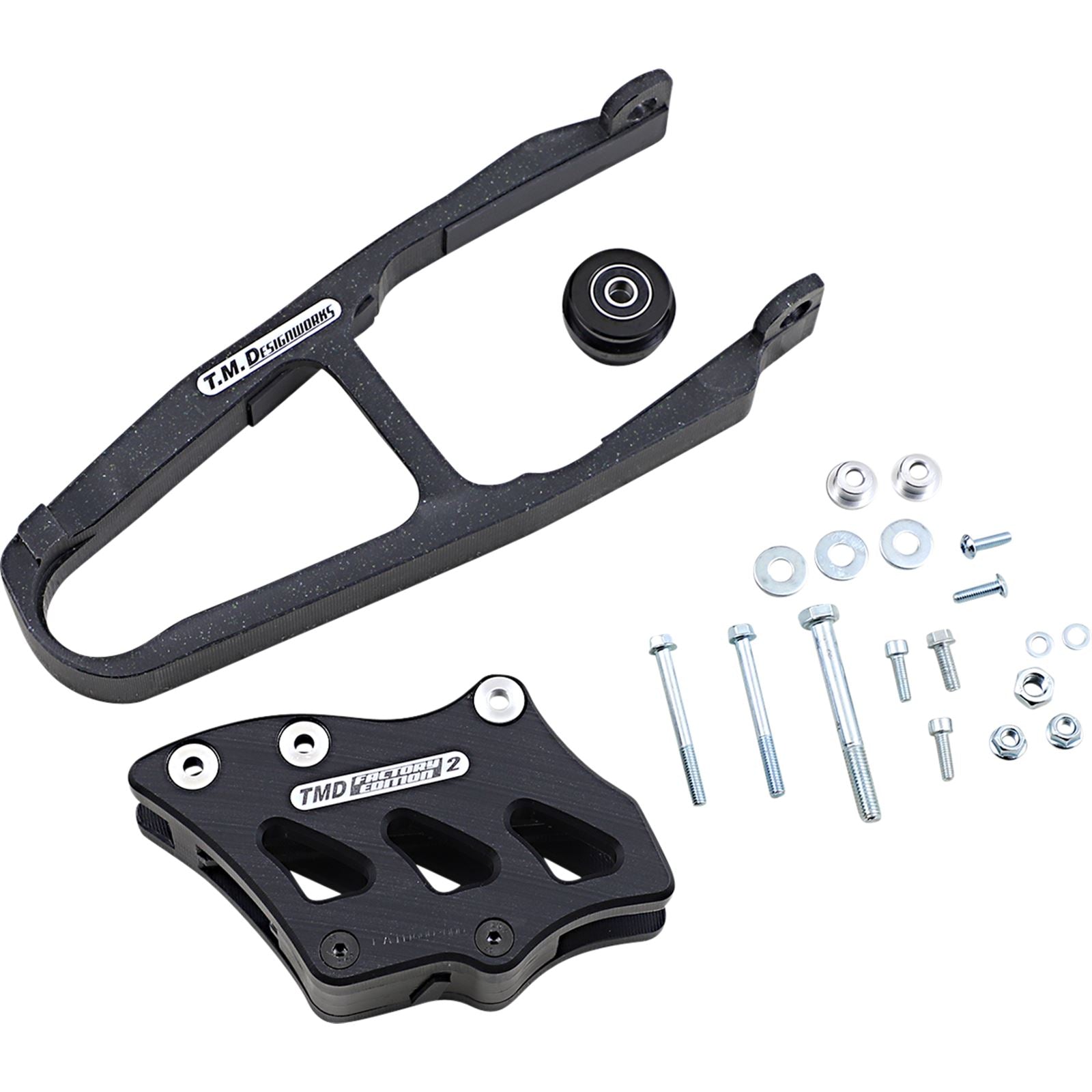 TM Design Works Chain Guide/Slider for Yamaha - Black [MPN: YCP-K08-BK]_1049363