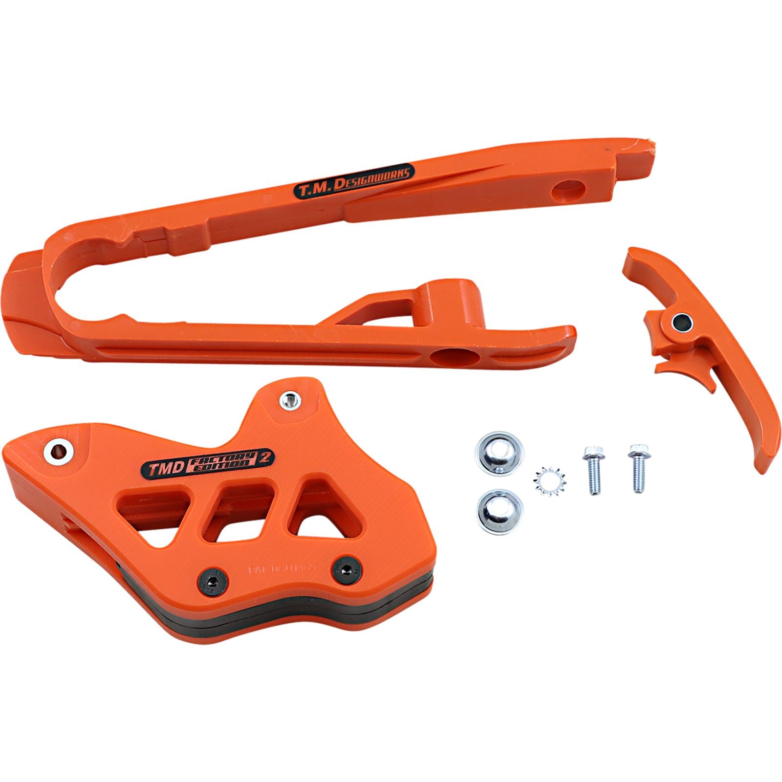 TM Design Works Chain Guide/Slider for KTM - Orange [MPN: DCK-KT4-OR]_1049329