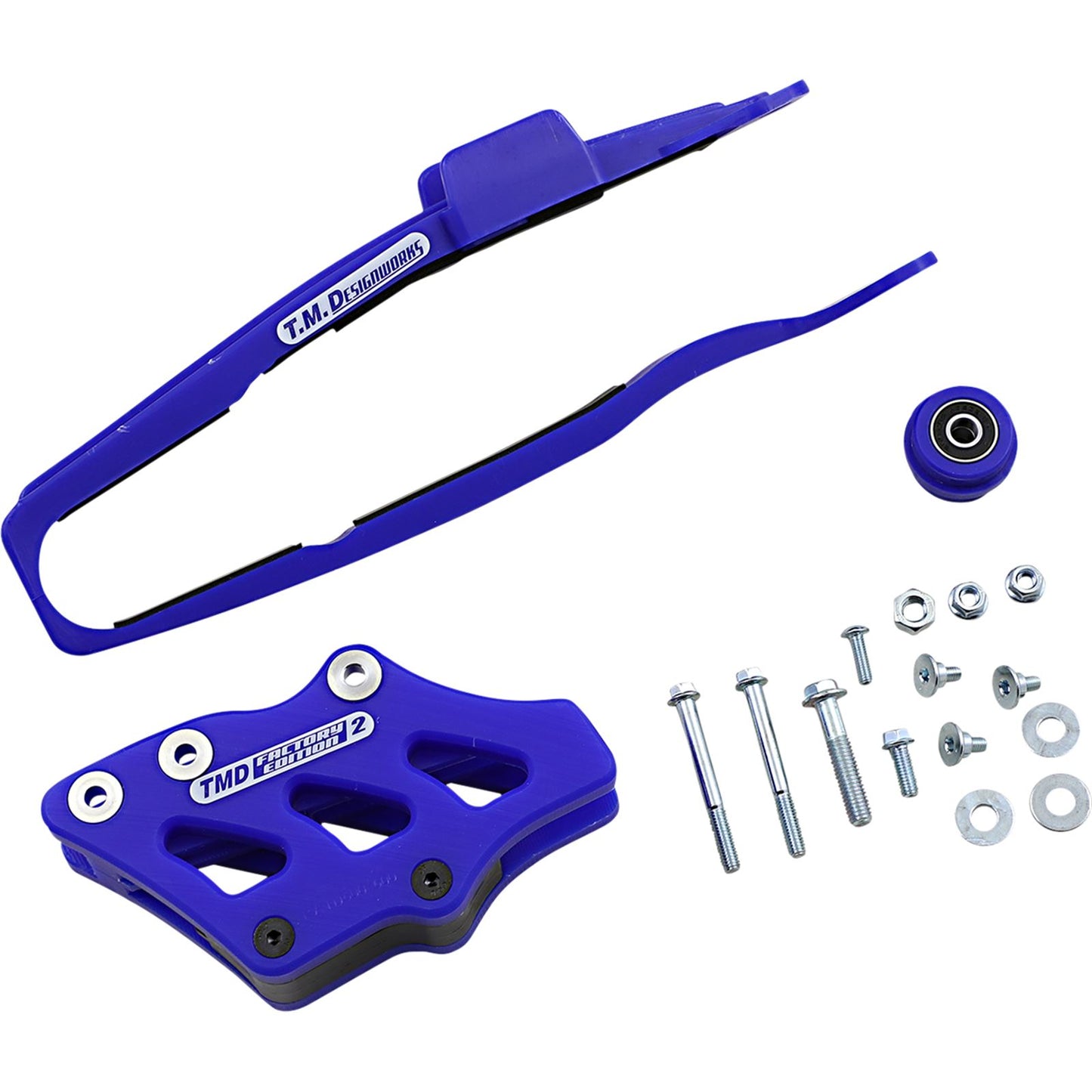 TM Design Works Chain Guide/Slider for Yamaha - Blue [MPN: YCP-OR8-BU]_1049338