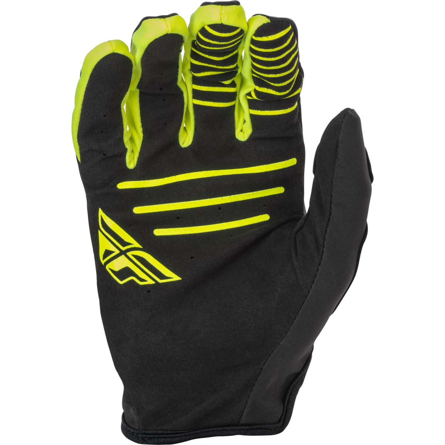 Fly Racing Windproof Gloves, Black/Hi-Vis Size 07 371-14207_1067593