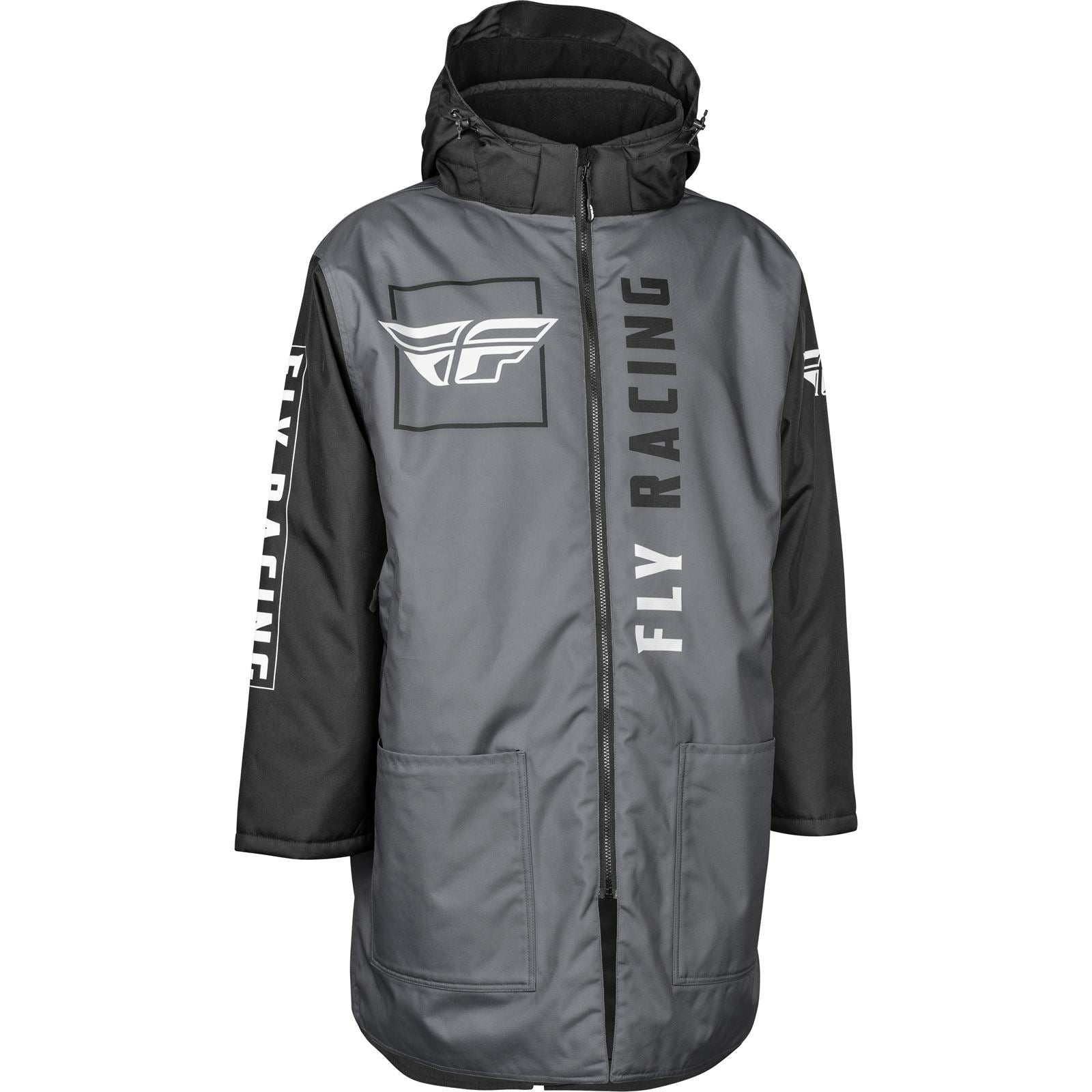Fly Racing Pit Coat - Black/Grey 470-4051_1005071