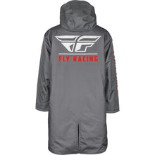 Fly Racing Pit Coat Grey-Red 470-4052_1005074