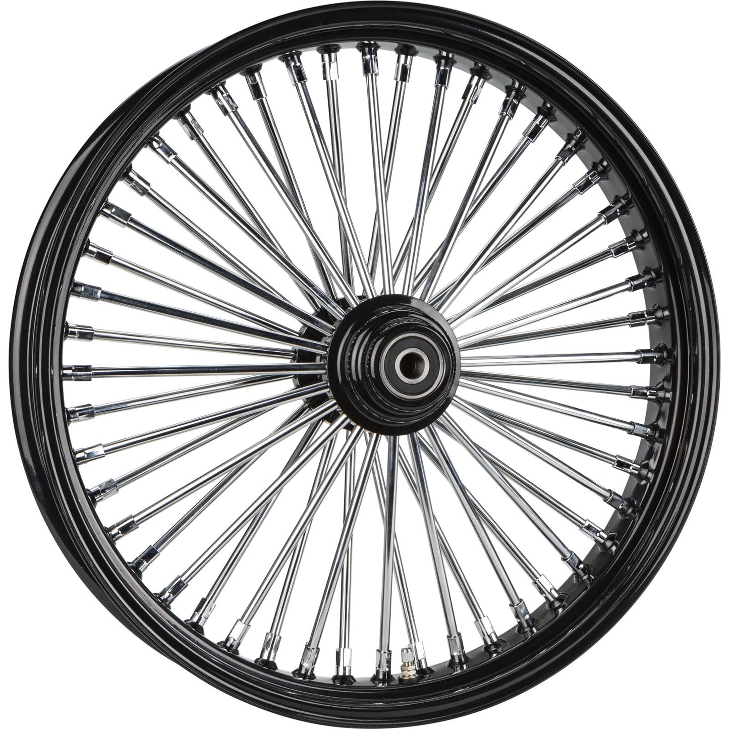 Harddrive Front 48 Spoke Wheel - Black - Single Disk 21X3.5 1" 00-Up [MPN: 052-13531]_1089421
