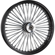 Harddrive Front 48 Spoke Wheel - Black - Dual Disk 21X3.5 3/4" 00-Up 052-13522_1089422