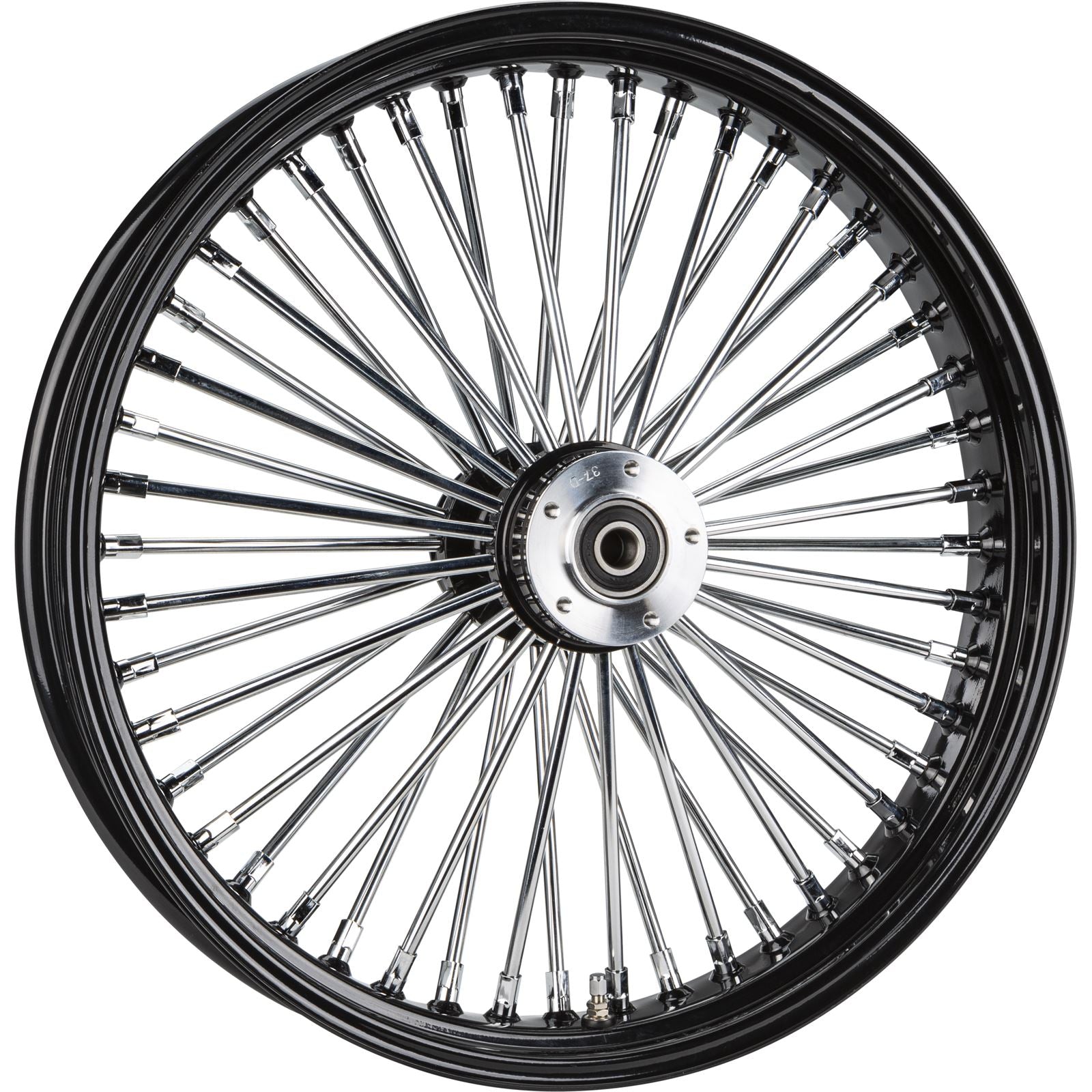 Harddrive Front 48 Spoke Wheel - Black - Dual Disk 23X3.5 3/4" 00-Up 052-14522_1135770