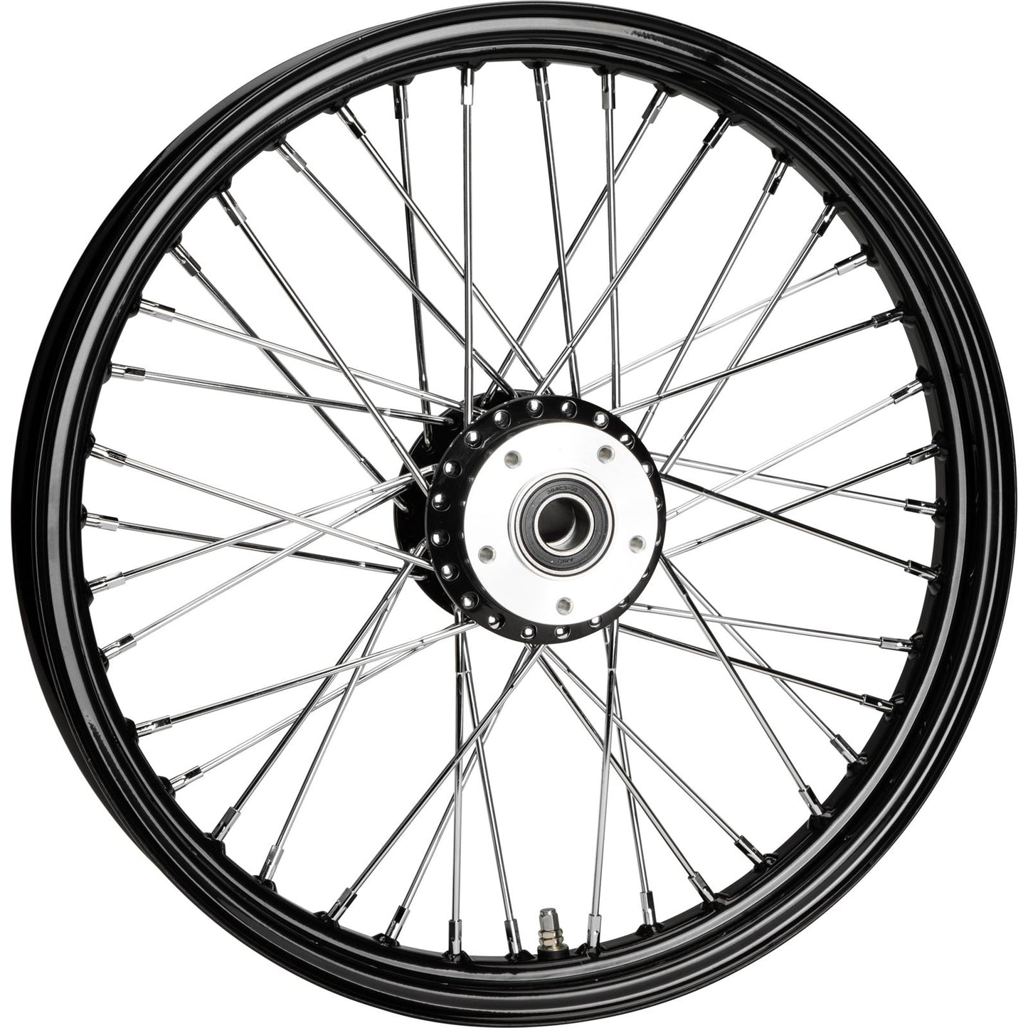 Harddrive Front 40 Spoke Wheel - Black - Dual Disk 21X2.15 1" 00-Up 152-11421_1089429