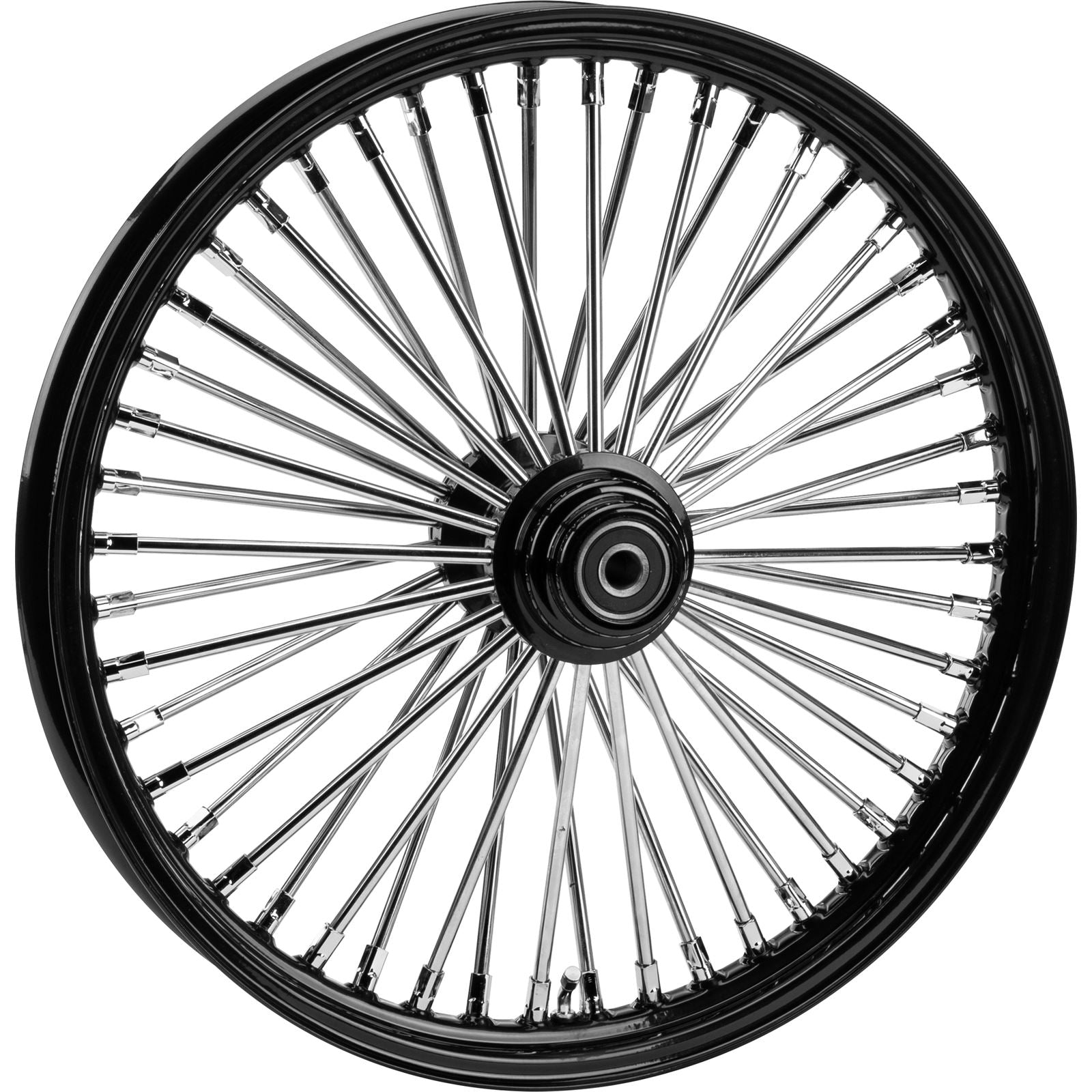 Harddrive Front 48 Spoke Wheel - Black - Single Disc 23X3.5 25MM 08-Up 052-14541_1089482