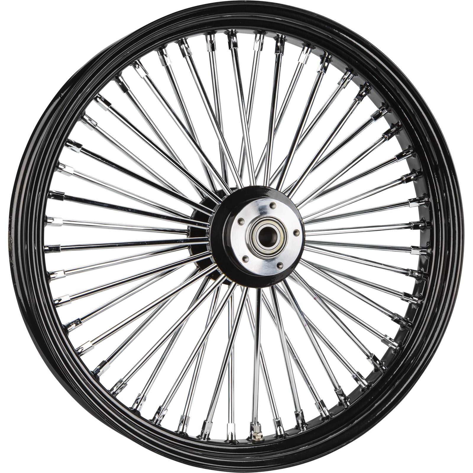 Harddrive Front 48 Spoke Wheel - Black - Dual Disc 23X3.5 25MM 08-Up 052-14542_1089459