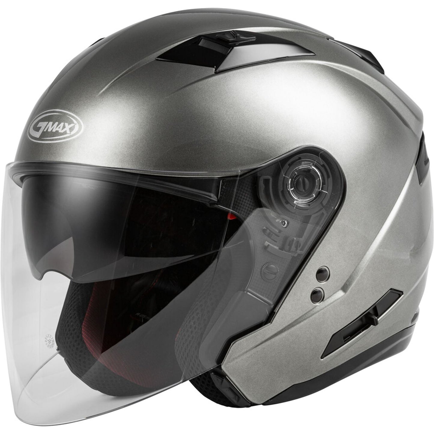 GMax OF-77 Open-Face Helmet - Titanium - 3X-Large O1770479_677989