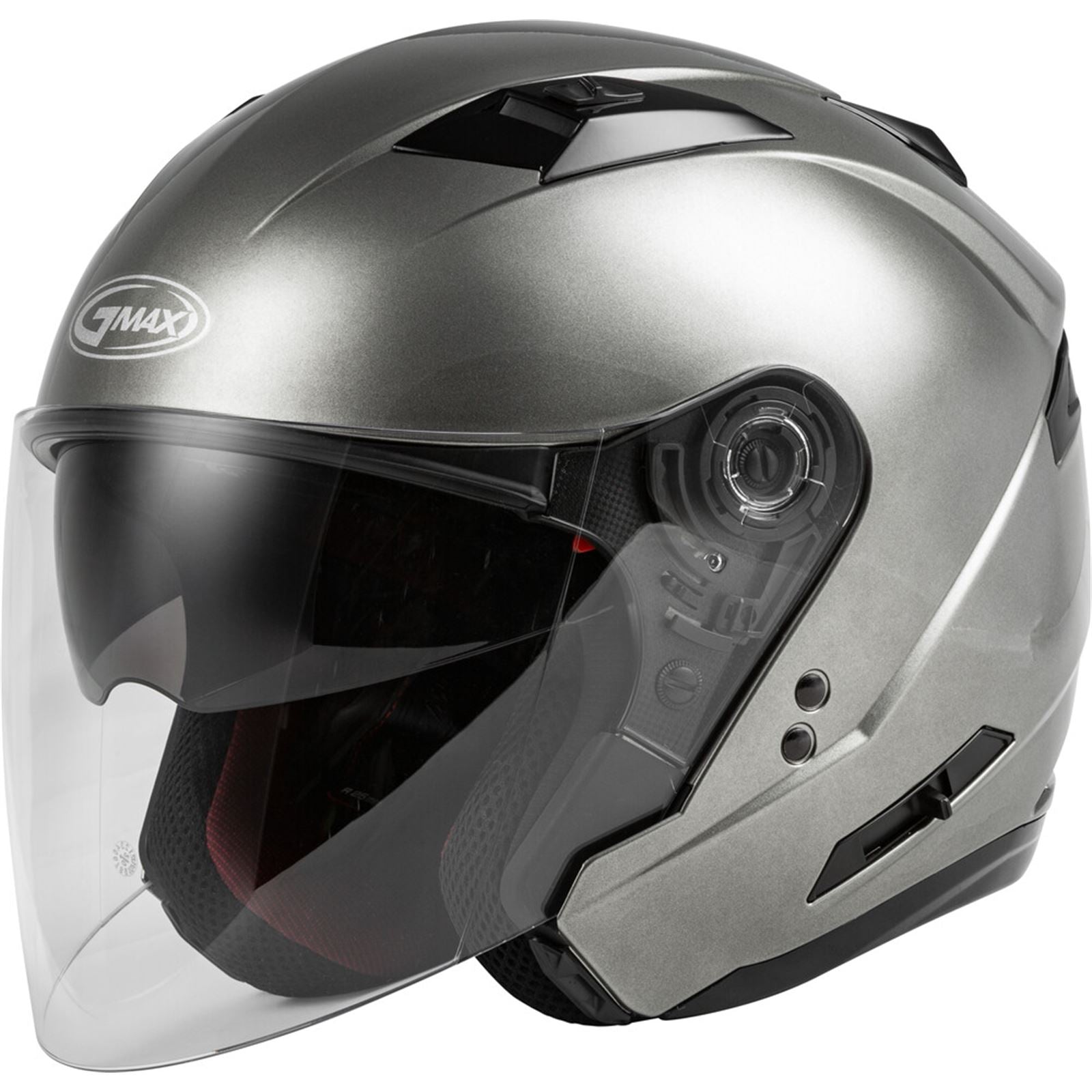 GMax OF-77 Open-Face Helmet - Titanium - 3X-Large O1770479_677989