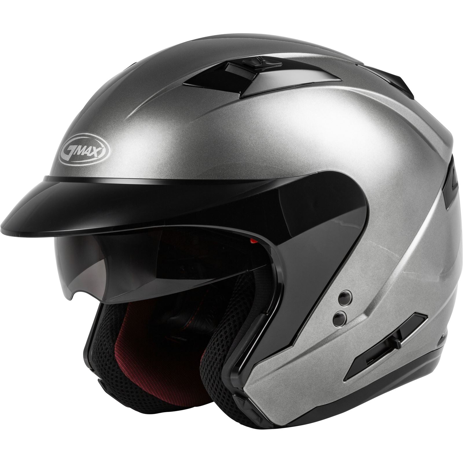 GMax OF-77 Open-Face Helmet - Titanium - 3X-Large O1770479_1007865