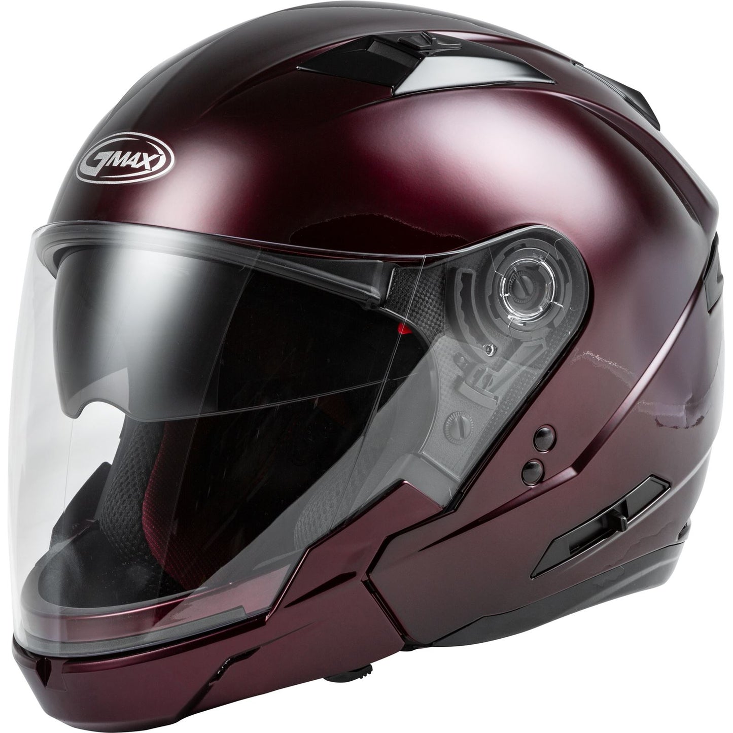 GMax OF-77 Open-Face Helmet - Wine Red - X-Small O1770103_1008014