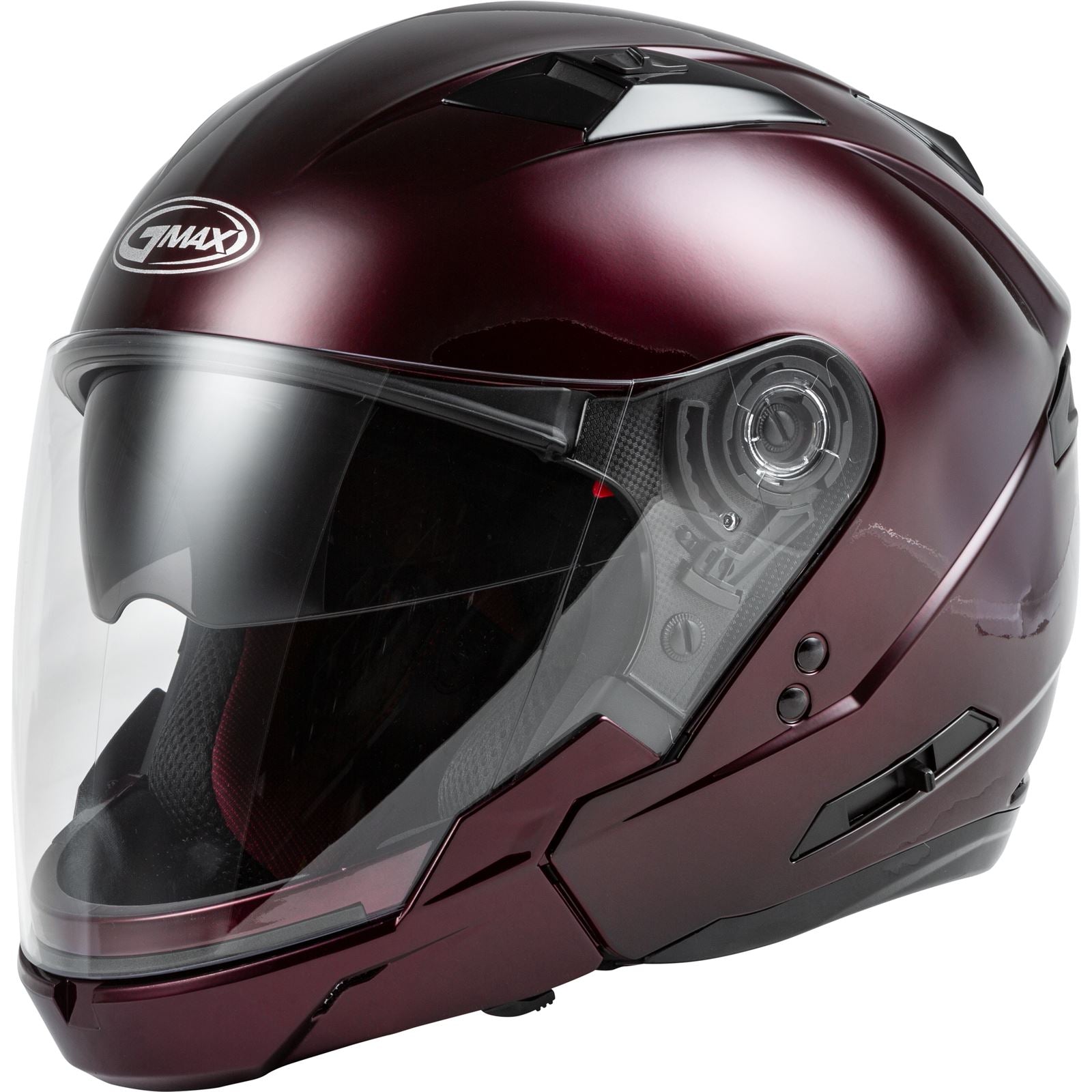 GMax OF-77 Open-Face Helmet - Wine Red - X-Small O1770103_1008014