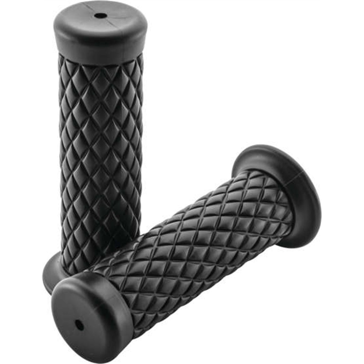 BikeMaster Grips Black, Quilted, 124mm WLG-223-BLACK_992451