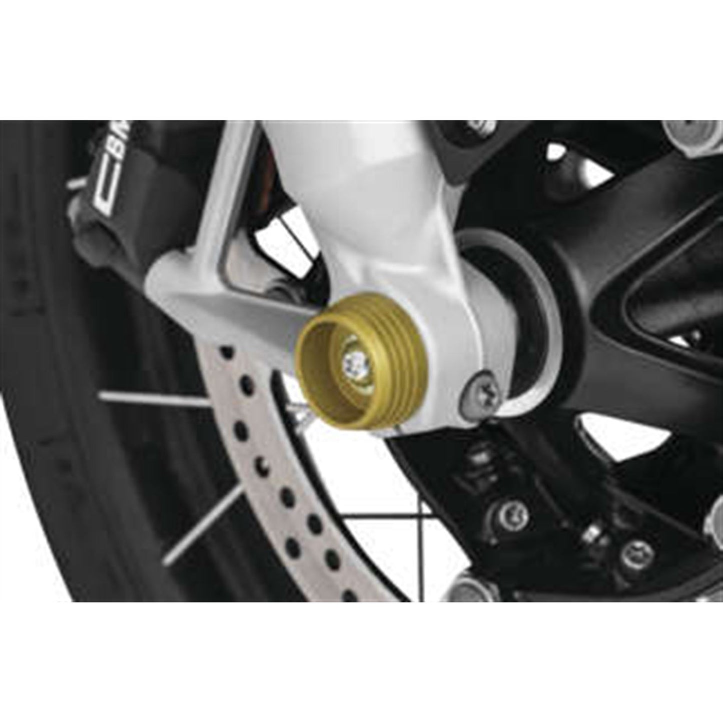 Kuryakyn Lodestar Front Axle Sliders Gold 3801_981464