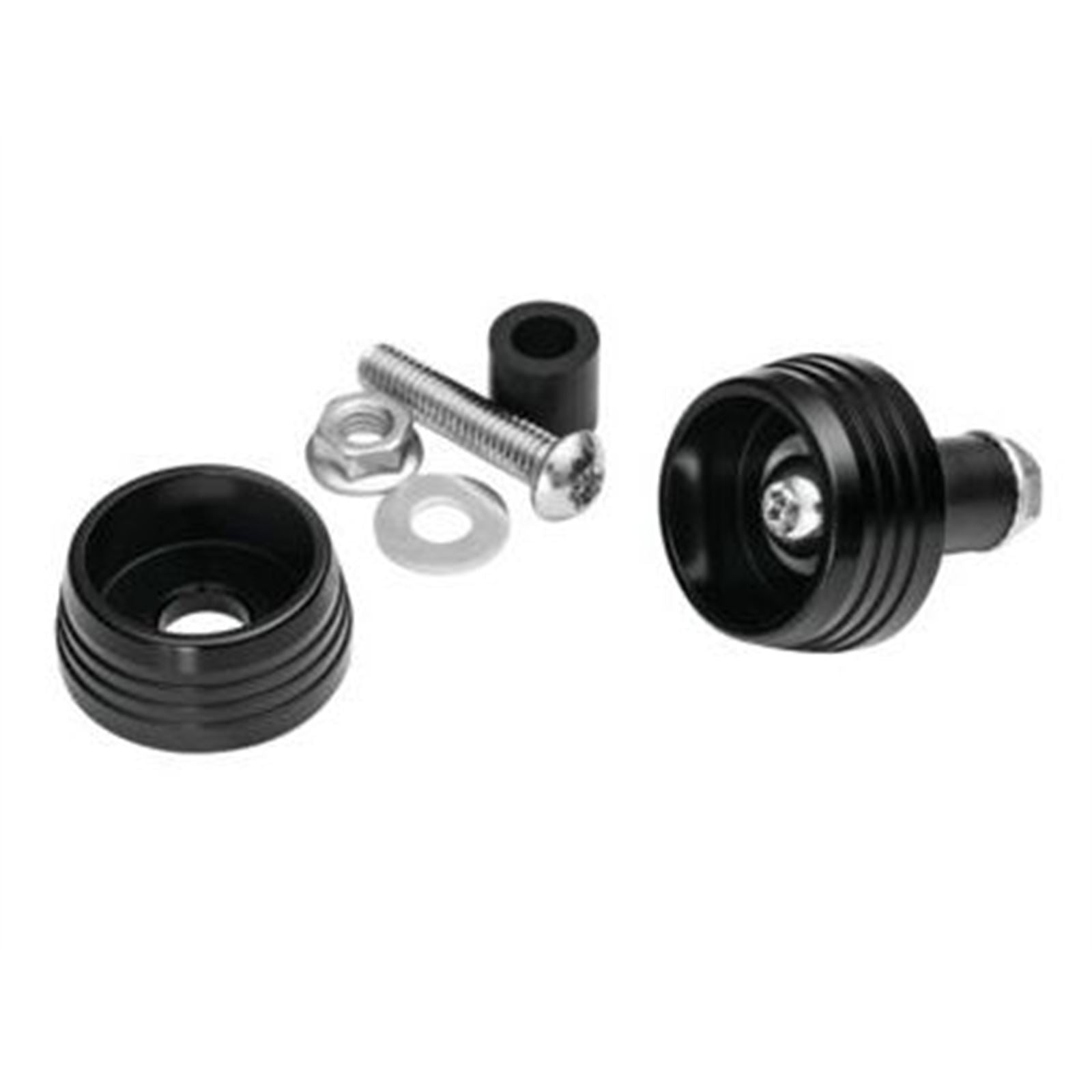 Kuryakyn Lodestar Front Axle Sliders Black 3804_704204