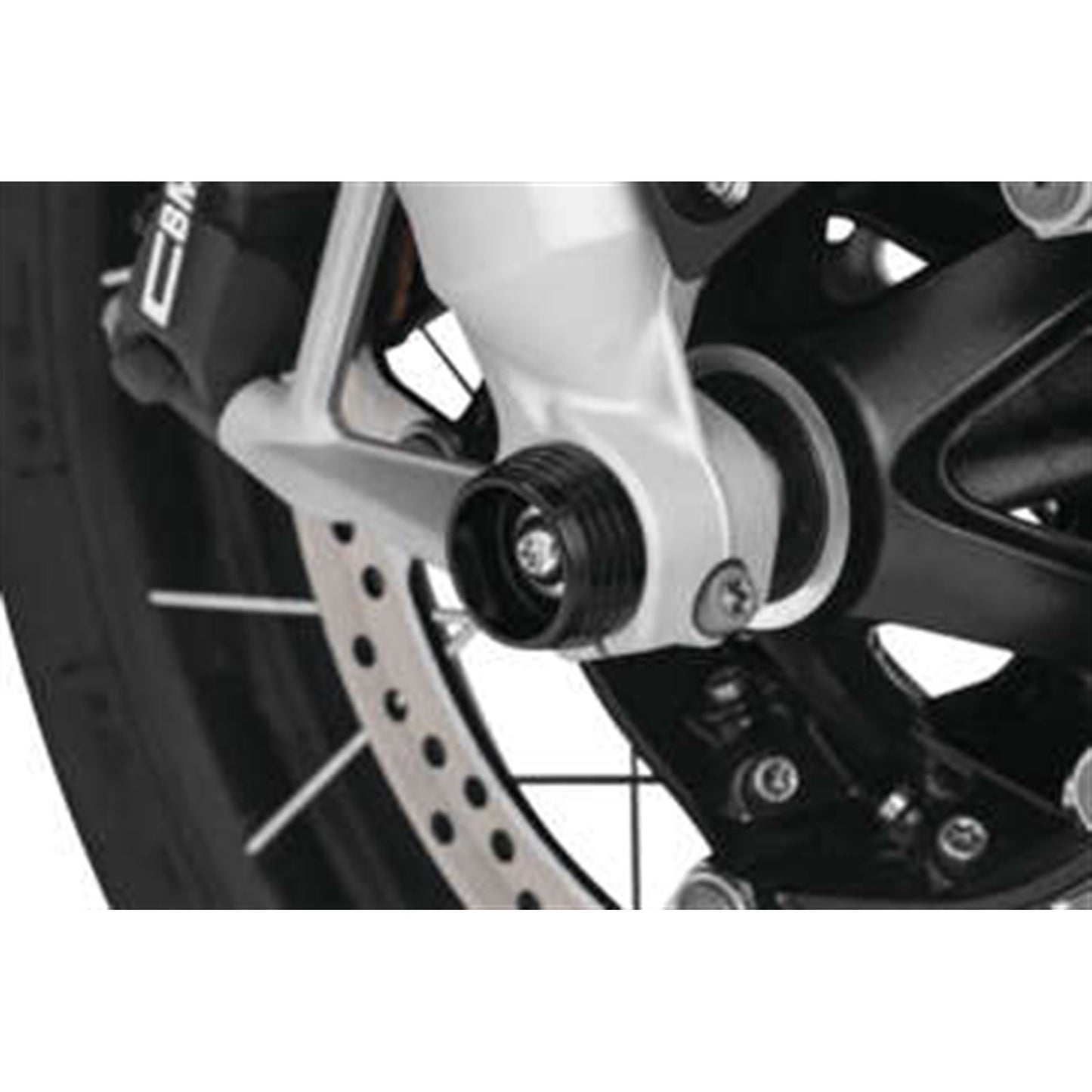 Kuryakyn Lodestar Front Axle Sliders Black 3804_990217