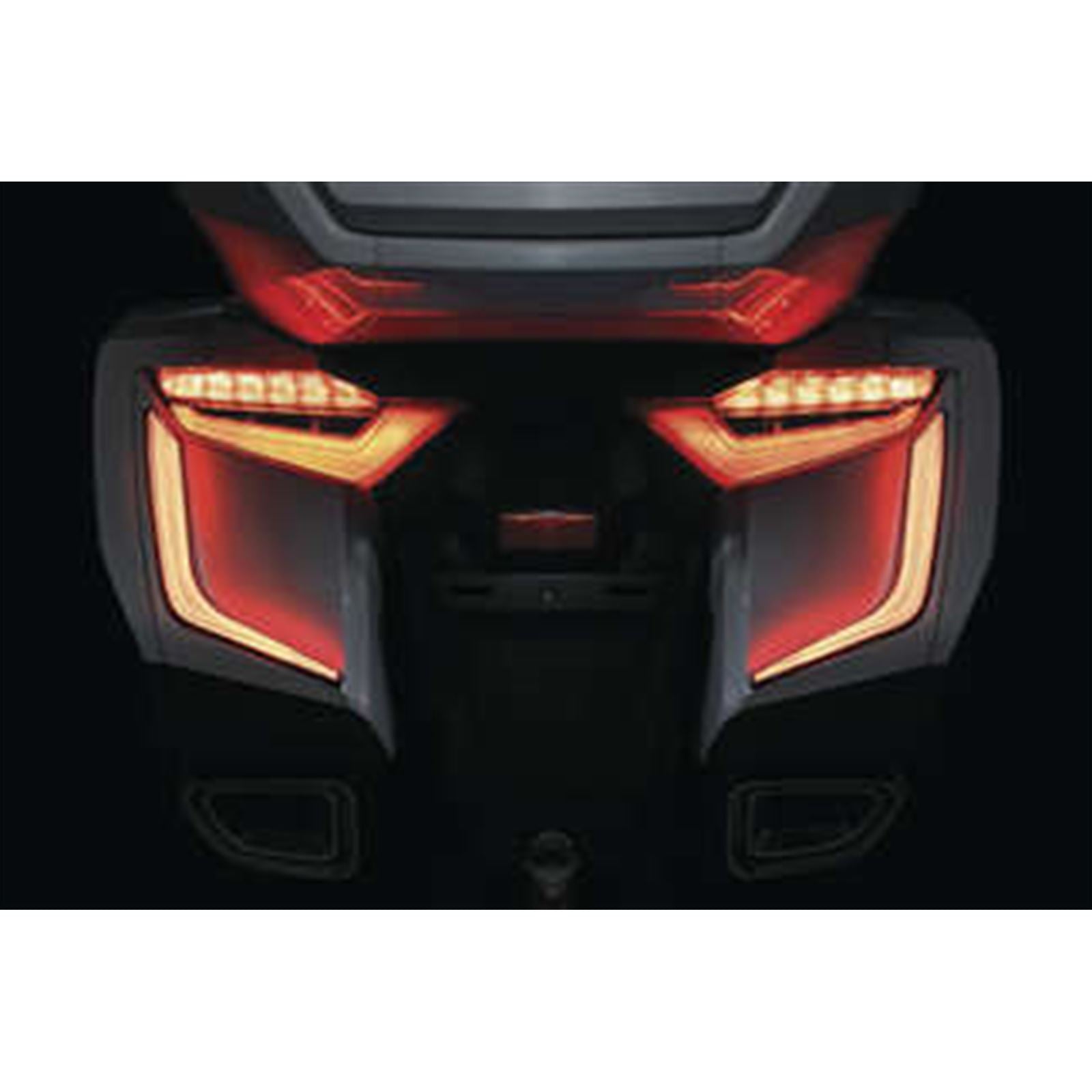 Kuryakyn Omni LED Rear Saddlebag Accents Rear 3262_985997