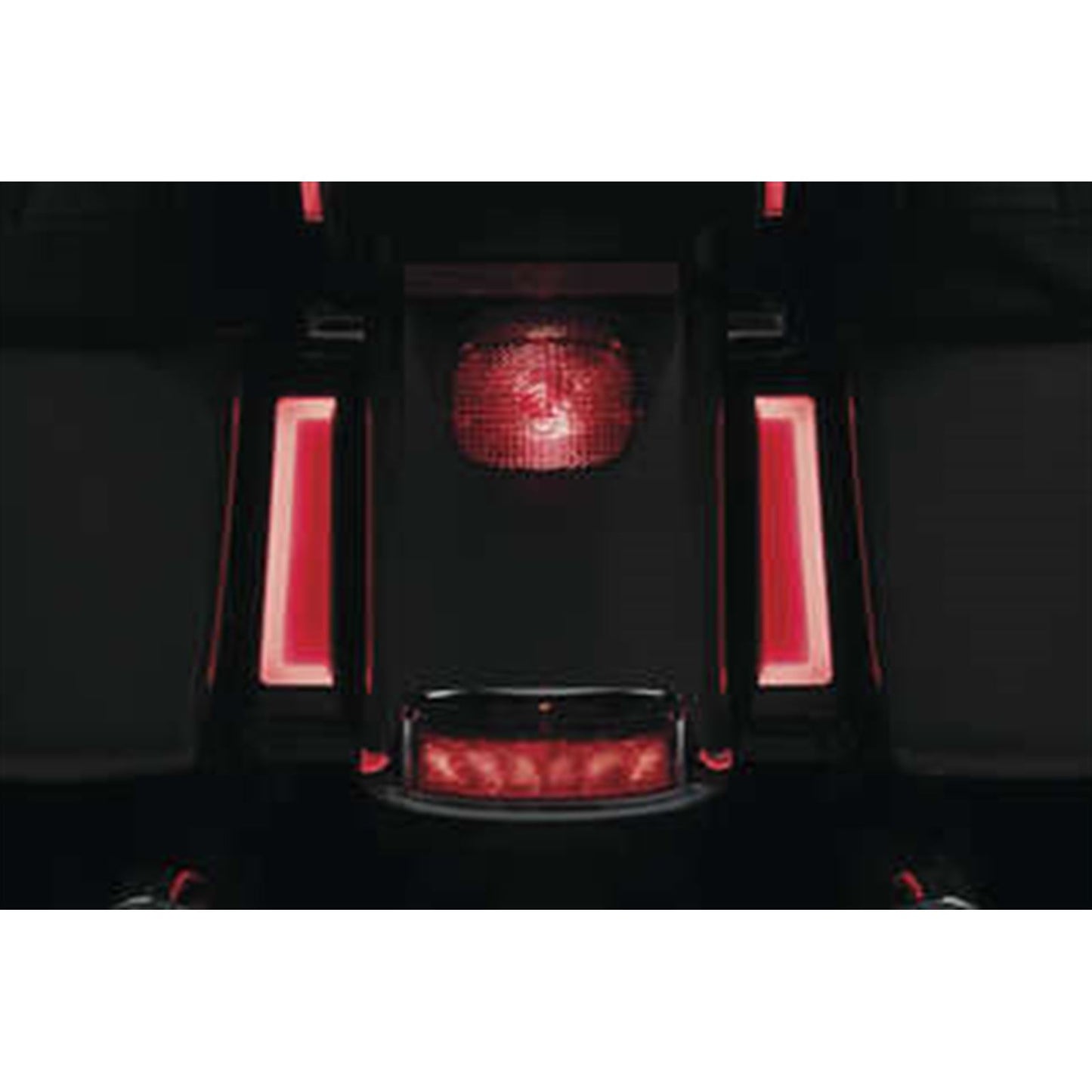 Kuryakyn Tracer LED Inserts for Saddlebag Supports Black 2901_984076