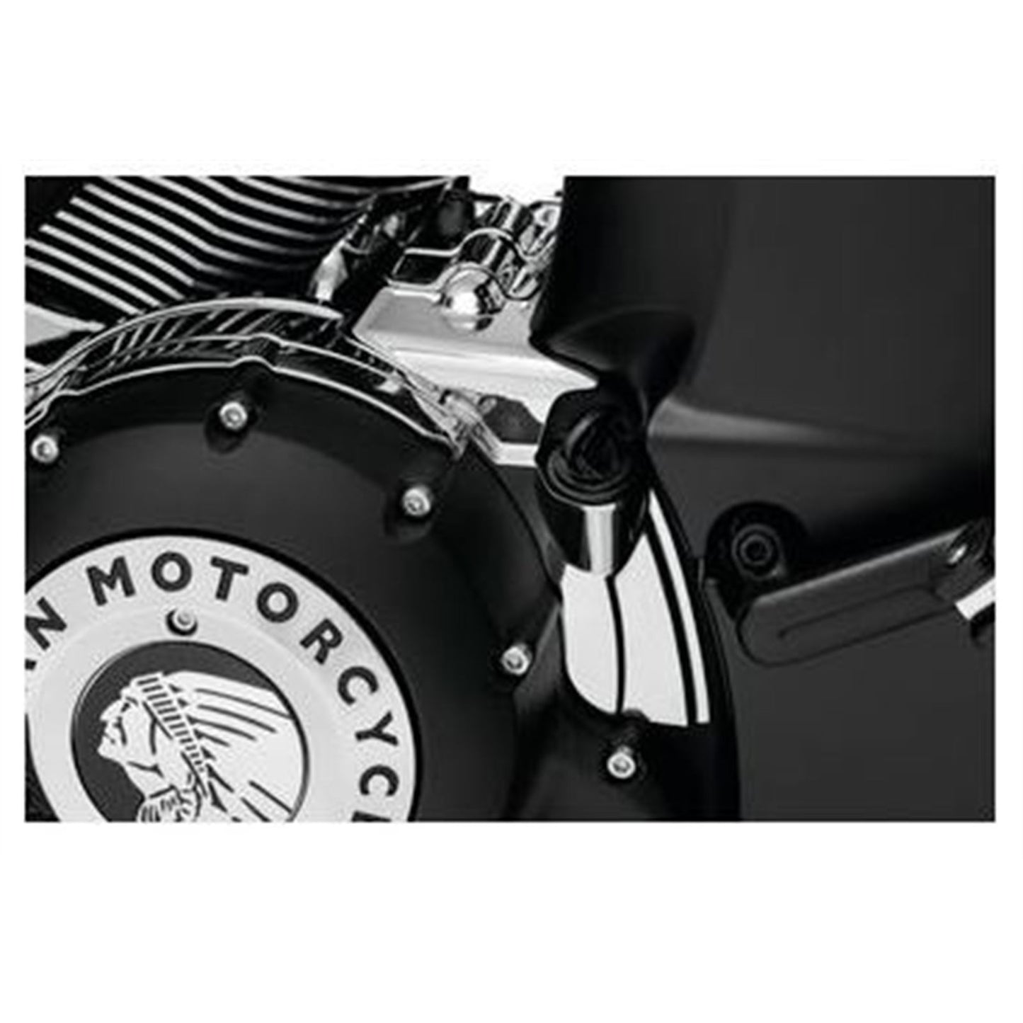 Kuryakyn Rear Oil Panel Accents for Indian Chrome 5707_704209