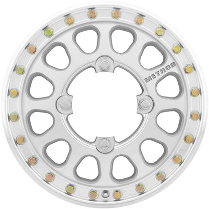 Method Race Wheels 401-R Beadlock Wheels - 15x5, 2.5+2.5, 4/156, Machined [MPN: MR40155046300B2]_984644