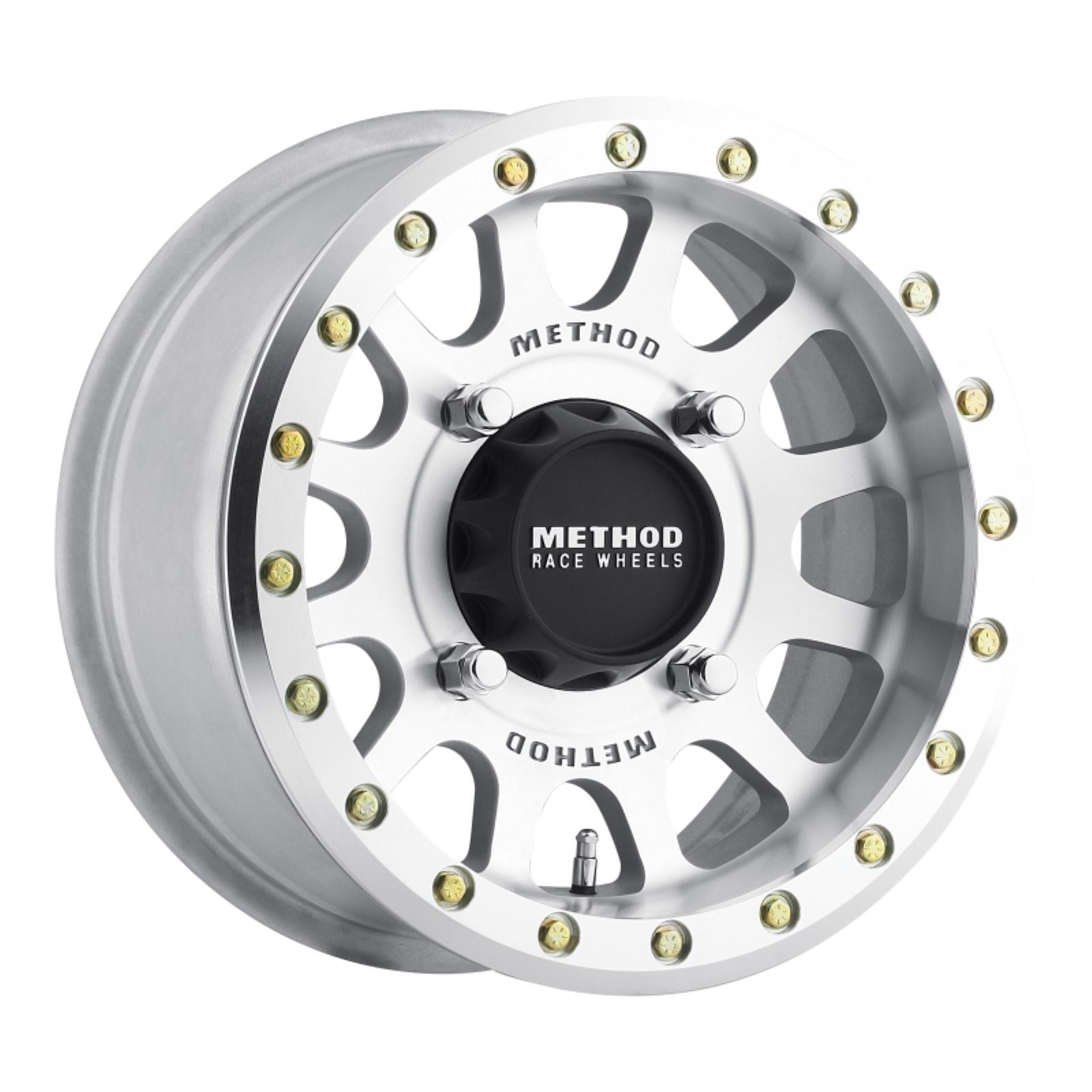 Method Race Wheels 401 Beadlock Wheels - 14x7, 5+2, 4/156, Machined [MPN: MR40147046352B]_1664071