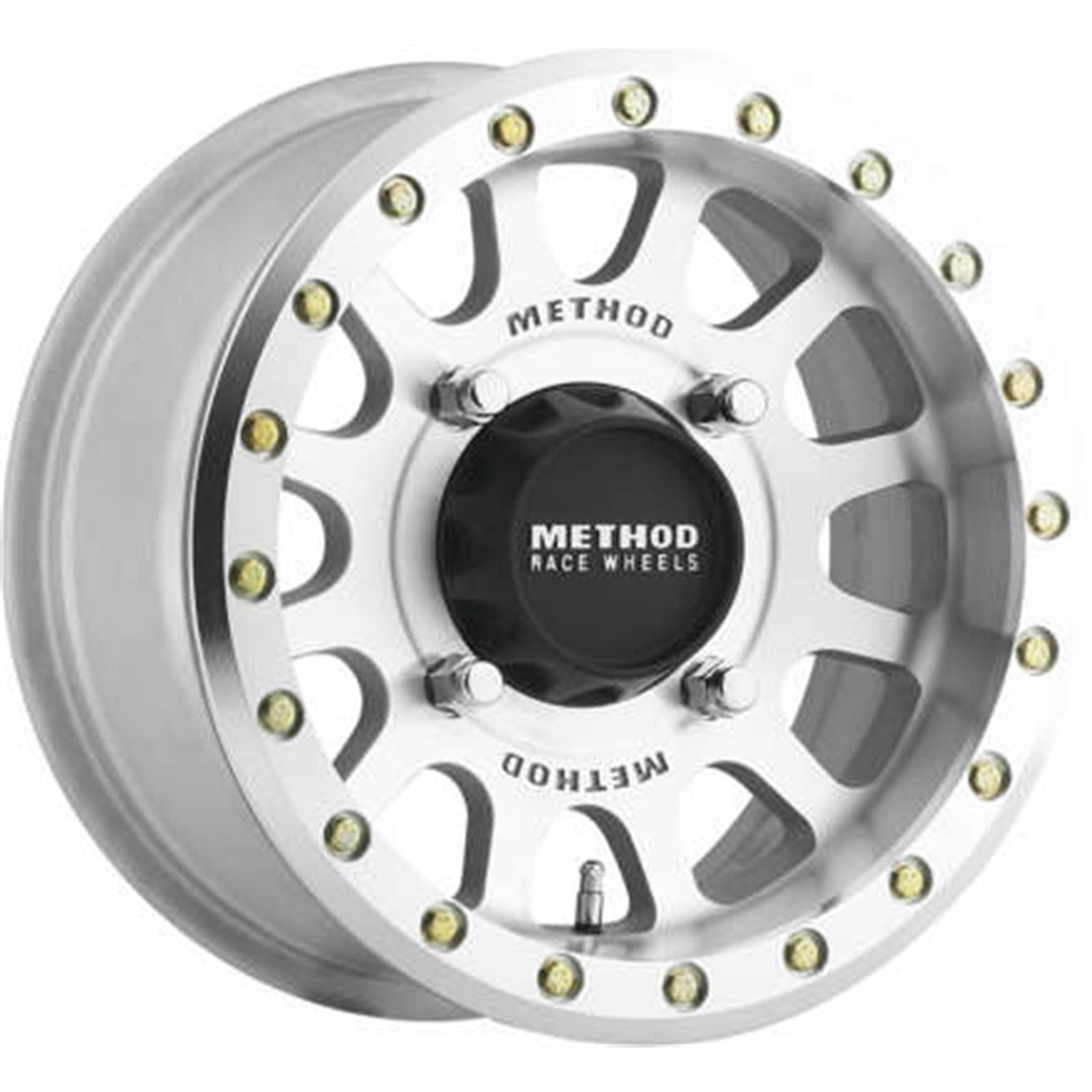 Method Race Wheels 401 Beadlock Wheels - 14x7, 5+2, 4/156, Machined [MPN: MR40147046352B]_981271