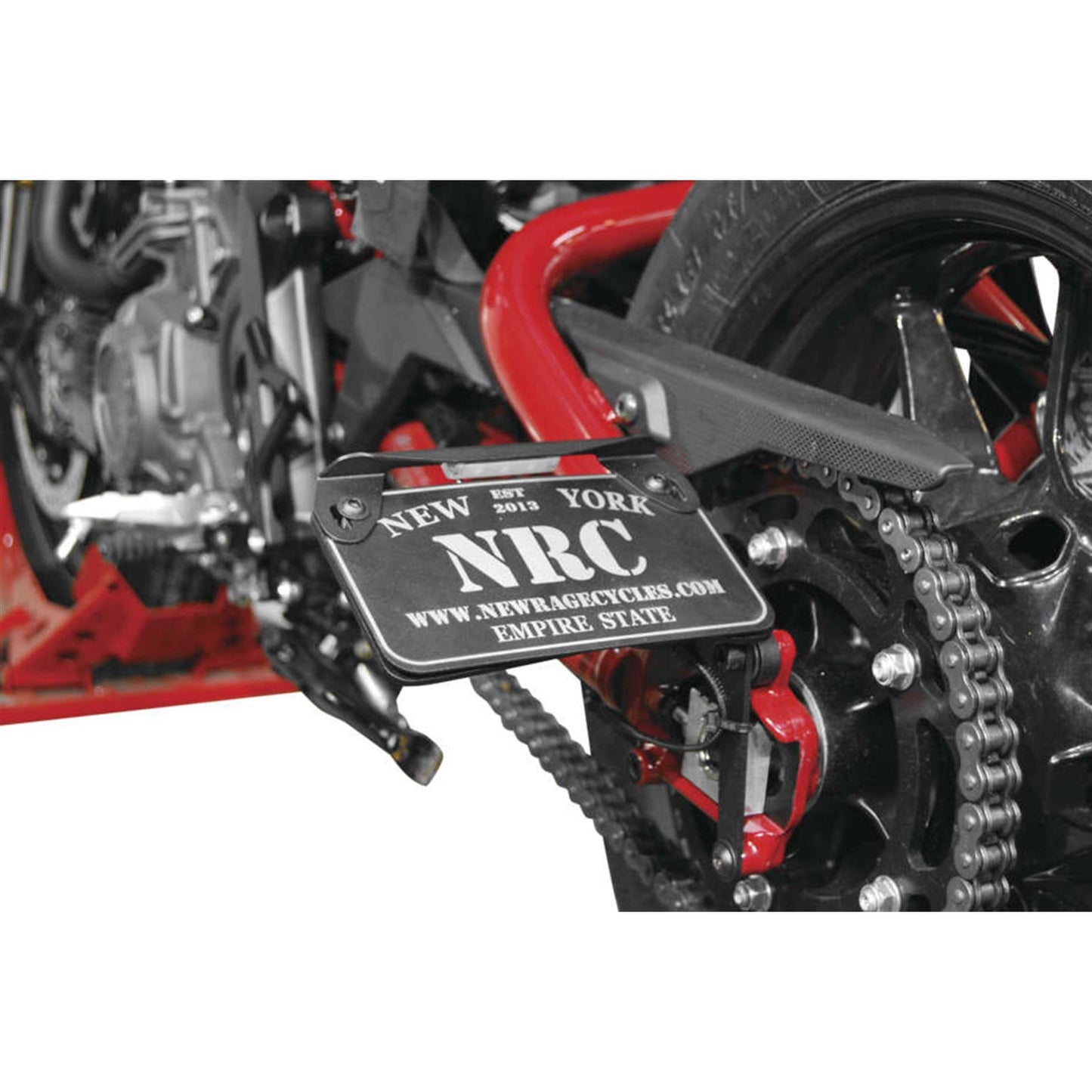 New Rage Cycle Side Mount License Plate Bracket for FTR 1200 [MPN: FTR-SIDE]_990979