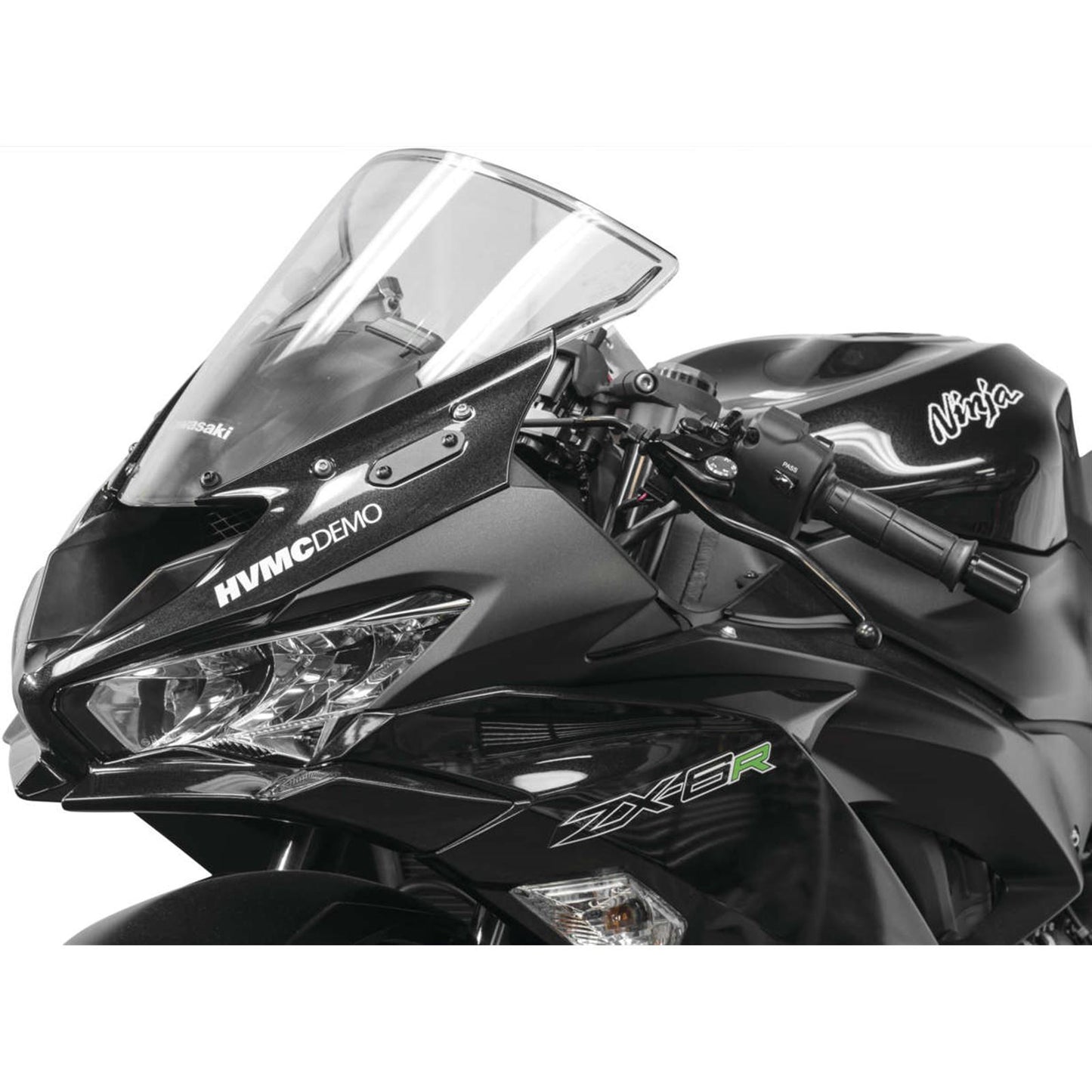 New Rage Cycle Mirror Block Off Plates for Kawasaki ZX 600/636 [MPN: ZX6R-MBO]_982211