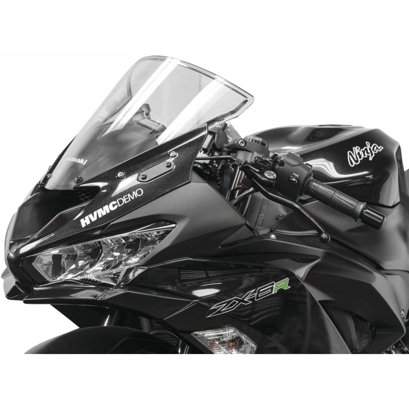 New Rage Cycle Mirror Block Off Plates for Kawasaki ZX 600/636 [MPN: ZX6R-MBO]_982211