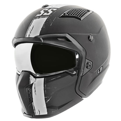 Speed And Strength SS2400 Tough As Nails Helmet - Matte Black/White_795231