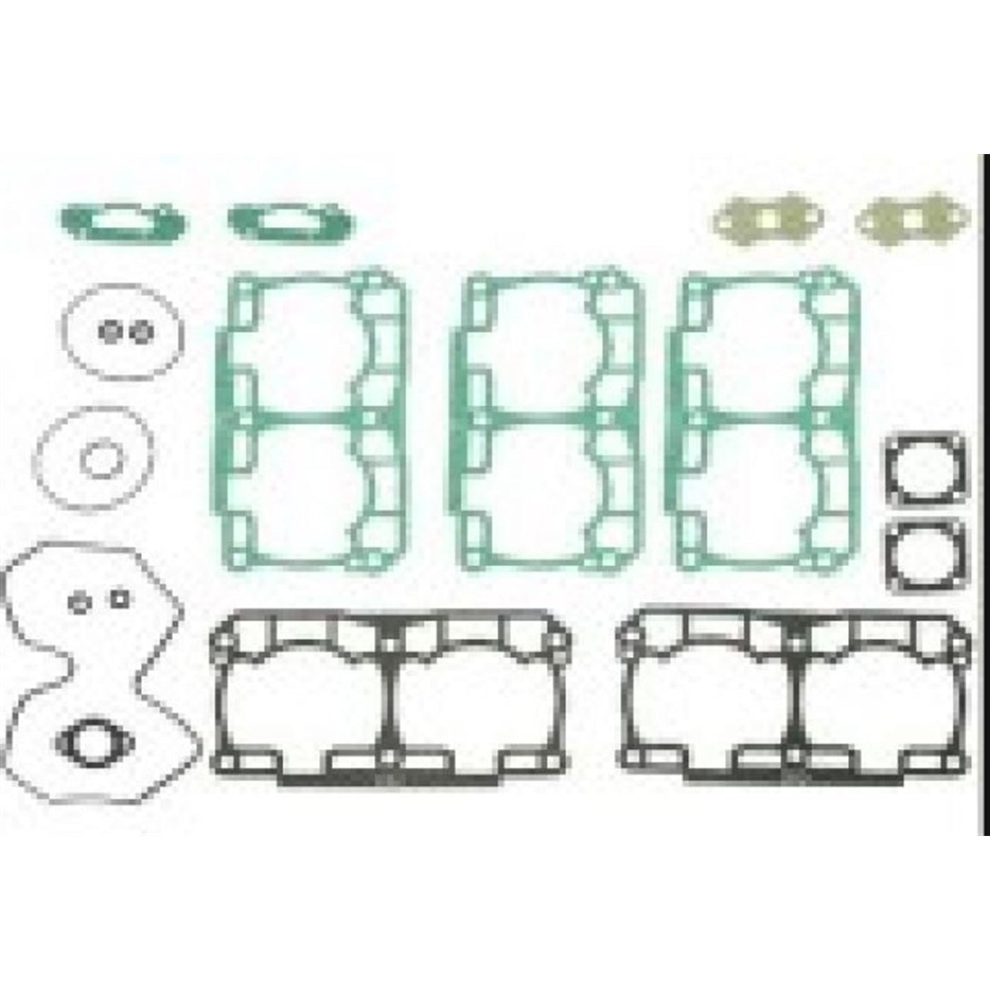 SPI Sports Parts Inc Top End Gasket Set for Ski-Doo Snowmobiles 2013-2019 SM-09507T_1089488