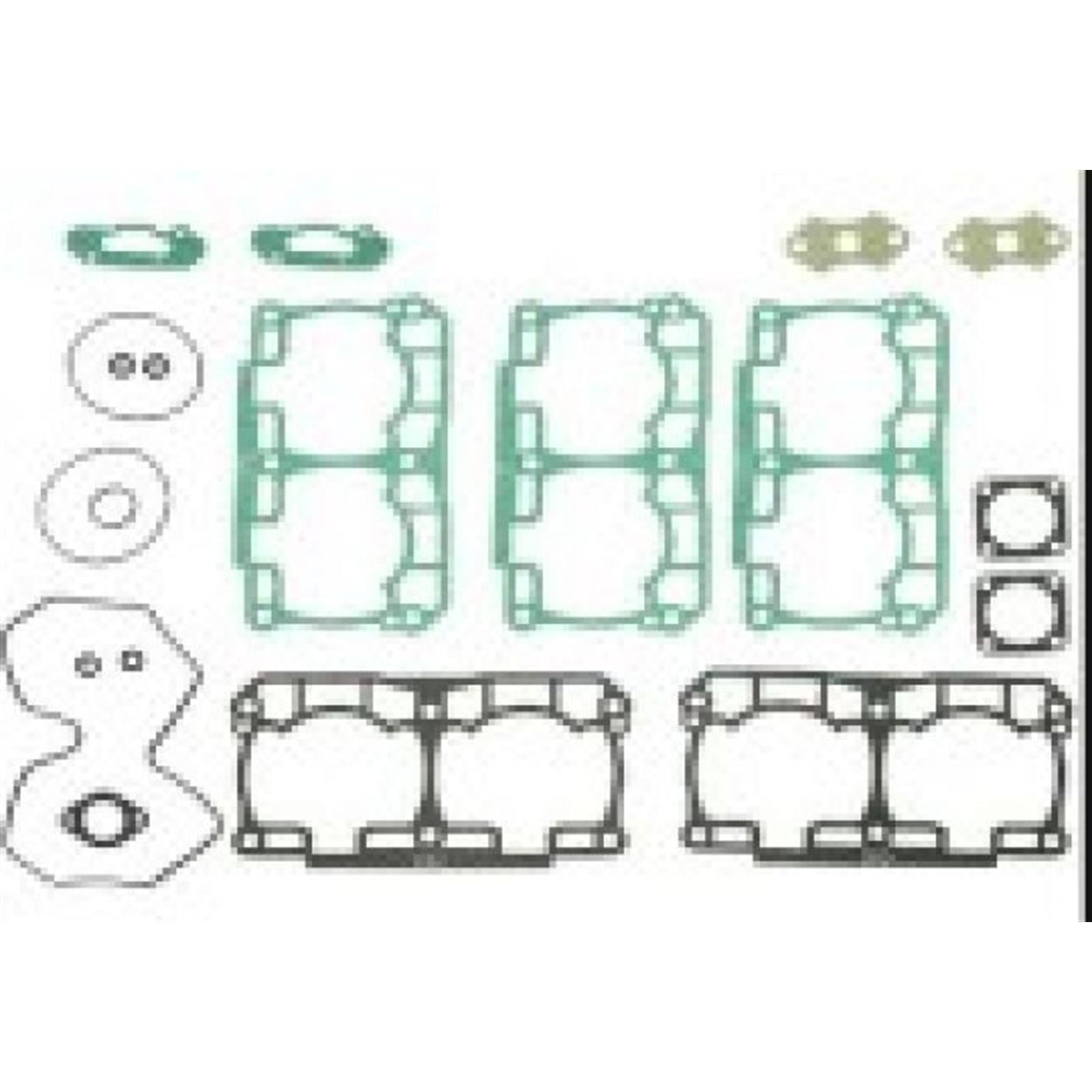 SPI Sports Parts Inc Top End Gasket Set for Ski-Doo Snowmobiles 2013-2019 SM-09507T_1089488