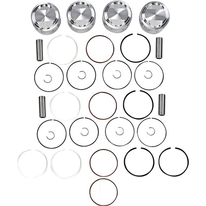 J.E. Pistons Piston Kit for Kawasaki 125473_1089492