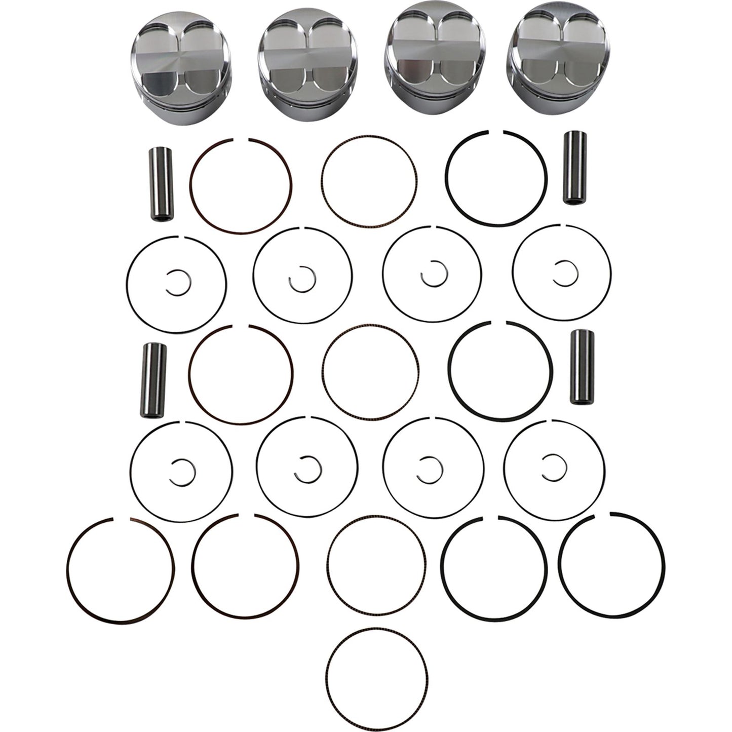 J.E. Pistons Piston Kit for Honda CBR900RR 1992-1999 138979_1089497