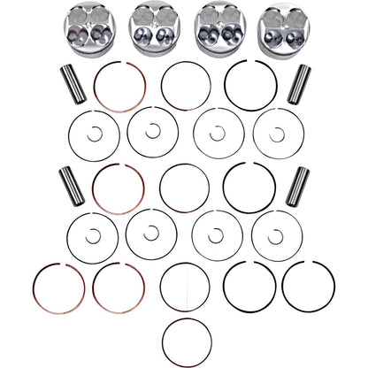 J.E. Pistons Piston Kit for Honda 144538_1089498