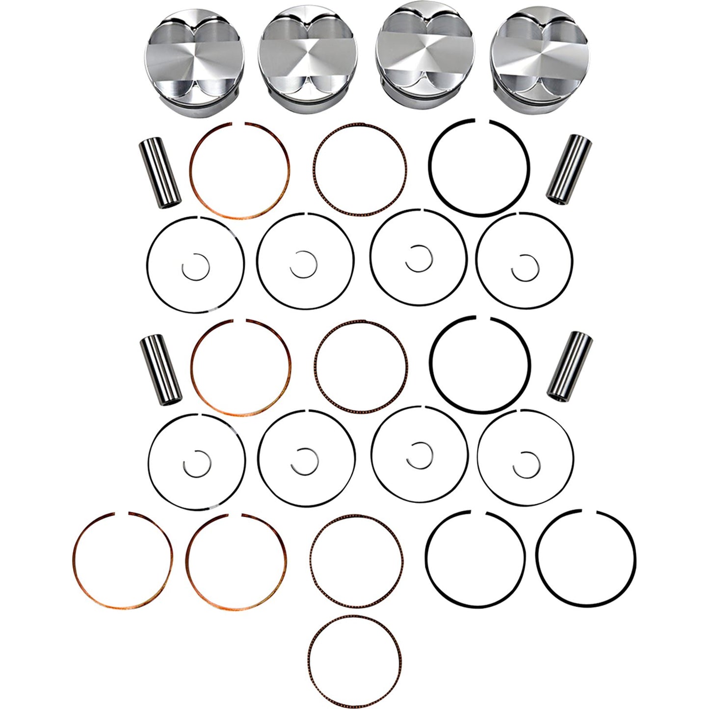 J.E. Pistons Piston Kit for Suzuki GSX 1300 R Hayabusa 1999-2007 167679_1089505
