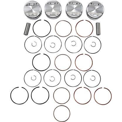 J.E. Pistons Piston Kit for Suzuki 201165_1089462