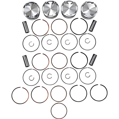 J.E. Pistons Piston Kit for Kawasaki Ninja ZX-12 R 2000-2006 222108_1089467