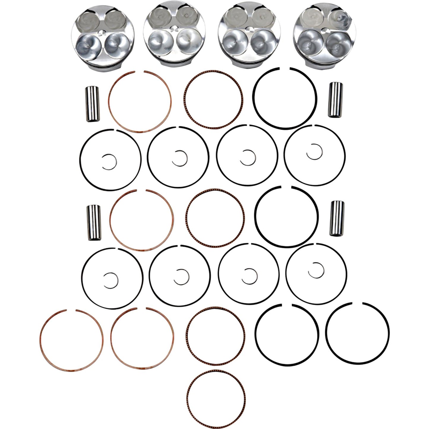 J.E. Pistons Piston Kit for Honda CBR1000RR 2004-2007 222118_1089469