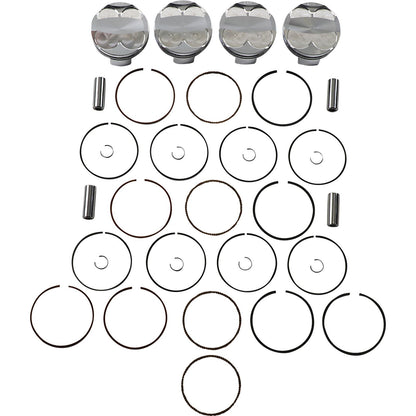 J.E. Pistons Piston Kit for Suzuki GSX-R 1000 2005-2008 247629_1089474