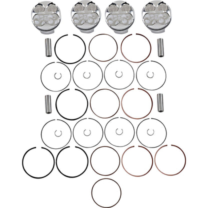 J.E. Pistons Piston Kit for Suzuki GSX-R 600 2006-2007 255720_1089479