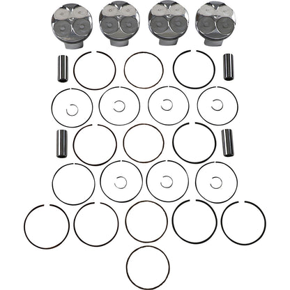 J.E. Pistons Piston Kit for Kawasaki Ninja ZX-12 R 2000-2006 261533_1089480